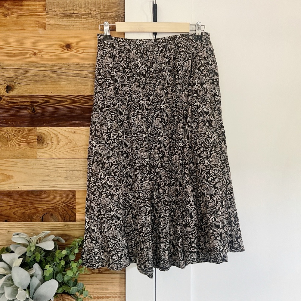 Free People Love Train Wrap Skirt Over Mini Skirt Black Combo - Picture 6 of 6